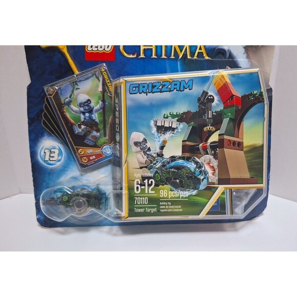 LEGO LEGENDS OF CHIMA 70110 SPEEDORZ GRIZZAM TOWER TARGET BATTLEPACK - Picture 7 of 7